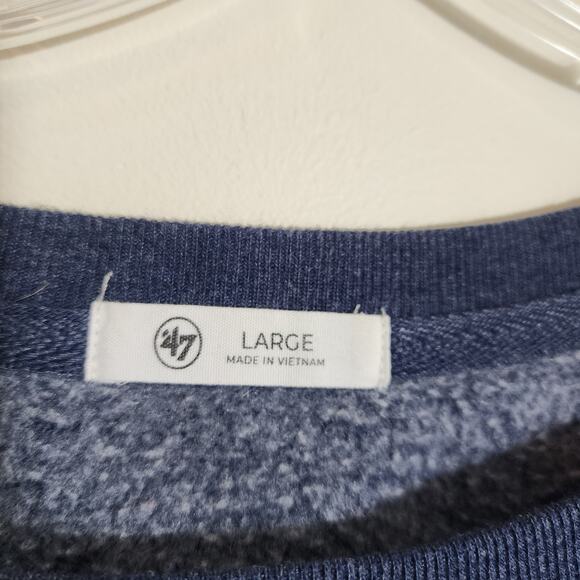 47 Brand Dallas Cowboys long sleeve cropped sweatshirt woman's size large - Picture 4 of 12